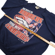 Load image into Gallery viewer, Vintage 90s Denver Broncos Champions Graphic Sweatshirt - XL