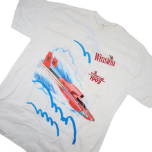 Load image into Gallery viewer, Vintage 1992 Winston Eagle Hydroplane Racing Graphic T Shirt - XL