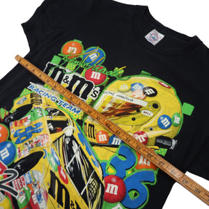 Vintage Y2k M&Ms Racing Team Front/back Graphic T Shirt - M