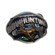 Load image into Gallery viewer, True Vintage 1987 Bowhunting 3D Painted Belt Buckle - OS