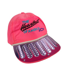 Load image into Gallery viewer, Vintage Custom Chevy "The Heartbeat of American" Spellout Snapback Cap - OS