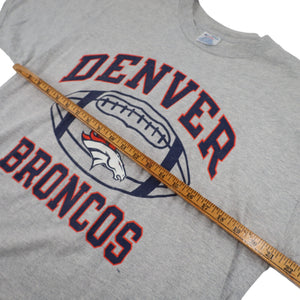 Vintage 90s Champion Denver Broncos Graphic T Shirt - XL