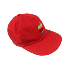Load image into Gallery viewer, Vintage Mac Computer Rainbow Apple Logo Trucker Hat - OS
