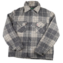 Load image into Gallery viewer, Vintage Canadian Lumber Jac Shirt Jacket Gray  - L