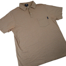 Load image into Gallery viewer, Vintage Stussy Striped Polo Shirt - M
