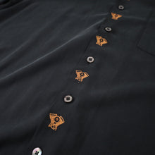 Load image into Gallery viewer, Vintage Harley Davidson x Tori Richards Embroidered V Twin Silk Shirt - XL