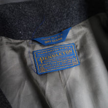 Load image into Gallery viewer, Vintage Pendleton %100 Wool Long Over Coat - XL
