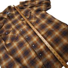 Load image into Gallery viewer, Carhartt Shadow Plaid Pearl Snap Down Flannel Shirt - XL