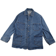 Load image into Gallery viewer, Vintage Armani Denim Chore Jacket - M