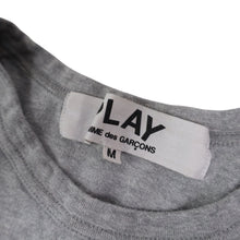 Load image into Gallery viewer, Comme Des Garcons Play Heart Patch Graphic T Shirt - M