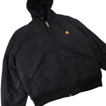 Load image into Gallery viewer, Vintage Carhartt Spellout Canvas Quilted Work Jacket - L