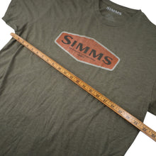 Load image into Gallery viewer, Simms Fishing Products Spellout Graphic T Shirt - L