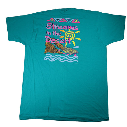 Vintage 90s Streams in the Desert Graphic T Shirt - XXL