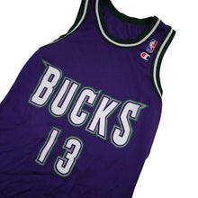 Load image into Gallery viewer, Vintage Champion Milwaukie Bucks #13 Glen Robinson Basketball Jersey - S
