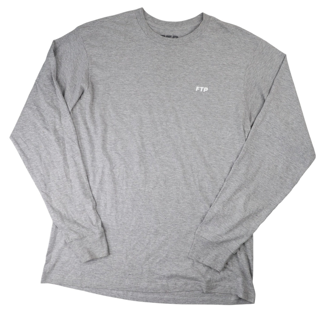 FTP Small Spellout Long Sleeve T Shirt - M