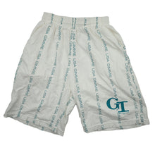 Load image into Gallery viewer, Vintage Gimmie USA Vertical Repeat Spellout Shorts - L
