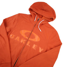 Load image into Gallery viewer, Oakley Full Zip Graphic Spellout Hoodie - L