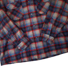 Load image into Gallery viewer, Vintage Pendleton Loop Collar  %100 Wool Flannel Shirt - XL