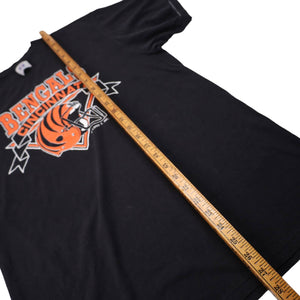 Vintage Logo 7 Cincinnati Bengals Graphic T Shirt - L