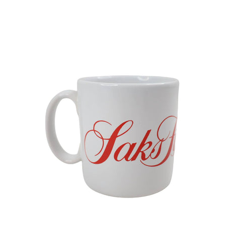 Vintage Saks Fifth Avenue Coffee Mug by John Buck - OS