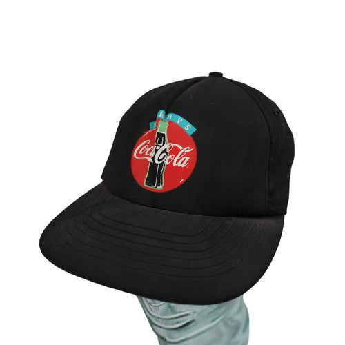 Vintage Coca Cola Graphic Snapback Hat - OS