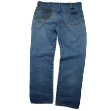 Load image into Gallery viewer, Vintage Wrangler Distressed Patched Denim Jeans - 34&quot;x30&quot;