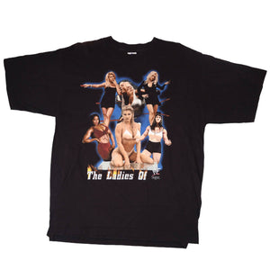 Vintage The Ladies of WWE Collage Graphic T Shirt - XL