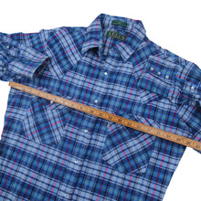 Load image into Gallery viewer, Vintage Levis Pearl Snap Down Western Flannel Shirt - M