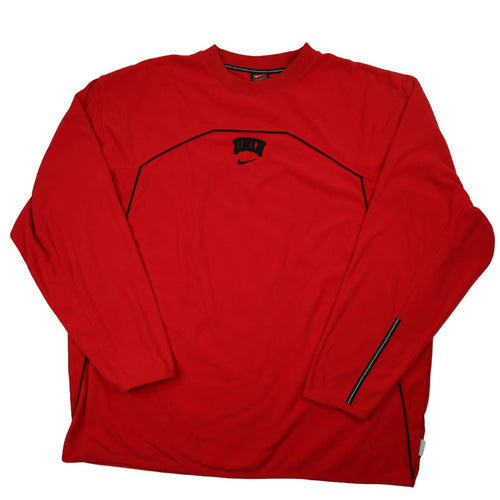 Vintage Nike UNLV University Las Vegas Center Swoosh Fleece Sweatshirt - XXL