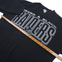Load image into Gallery viewer, Vintage Salem Sportswear NFL Raiders Spellout Sweatshirt - L