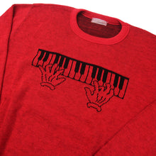 Load image into Gallery viewer, Vintage Piano Keys Knit Sweater