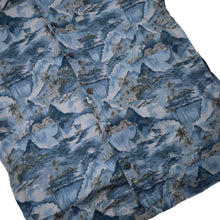 Load image into Gallery viewer, Vintage Quicksilver Landscape Print Hawaiian Shirt - L