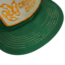 Load image into Gallery viewer, Vintage K-Products Crowley Grains Patch Mesh Snapback Hat - OS
