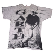 Load image into Gallery viewer, Vintage Garth Brooks Allover Print Graphic Band Tee  - XXL