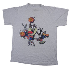 Load image into Gallery viewer, Vintage 1995 Looney Tunes Basketball Front/Back Graphic T Shirt - XL