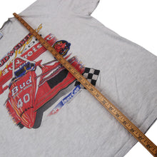 Load image into Gallery viewer, Vintage Budweiser G.I.Joe's 200 Portland Indy Car Racing Graphic T Shirt - XL