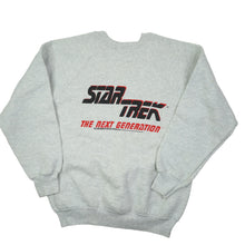Load image into Gallery viewer, Vintage Startrek The Next Generation Starfleet Academy Graphic Sweatshirt - M