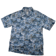Load image into Gallery viewer, Vintage Quicksilver Landscape Print Hawaiian Shirt - L