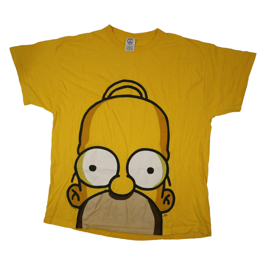 Vintage Y2k The Simpson Big Homer Graphic T Shirt - XL