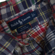 Load image into Gallery viewer, Vintage Polo Ralph Lauren Plaid Patchwork Button Down Shirt - L