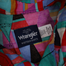 Load image into Gallery viewer, Vintage Wrangler Colorfull Allover Print Tepee Button Down Shirt - XL