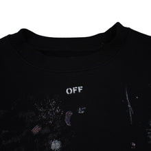 Load image into Gallery viewer, Off White Galaxy Crewneck Sweatshirt - XS