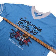 Load image into Gallery viewer, Vintage 1986 California Rally Graphic T Shirts - M