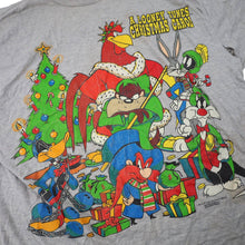 Load image into Gallery viewer, Vintage Looney Tunes Christmas Carol graphic T shirt - XL