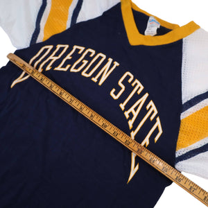 Vintage 90s Champion Oregon State Graphic Spellout T Shirt - M