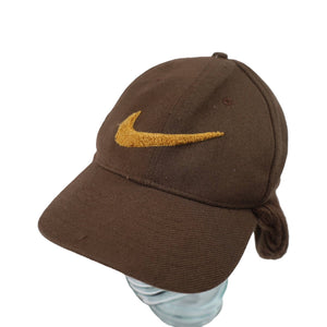 Vintage Nike Textured Swoosh Snow Hat - S/M