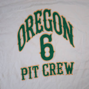 Vintage University of Oregon Ducks Pit Crew Graphic T Shirt - XL