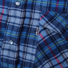 Load image into Gallery viewer, Vintage Levis Pearl Snap Down Western Flannel Shirt - M
