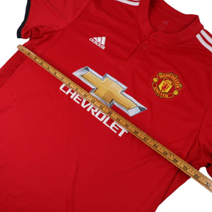 Adidas Manchester United Chevrolet Sponsored Soccer Jersey - XL