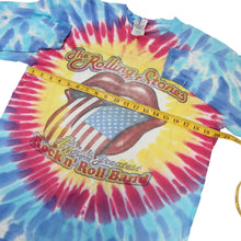 Load image into Gallery viewer, Vintage 1997/97 Rolling Stones "Bridges to Babylon" Mens Large Tie Dye T Shirt - L